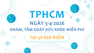 Ho Chi Minh City: 58 toimipistettä tarjoaa ilmaisia ​​terveystarkastuksia ja seulontoja 5. huhtikuuta.