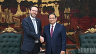 [Foto] Premierminister Pham Minh Chinh modtager Storbritanniens ambassadør i Vietnam