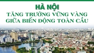 Hanoi upprätthåller en stadig tillväxt trots globala fluktuationer.