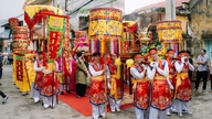 Fejring af månegudindens og paladsherrens fest – Et smukt åndeligt og kulturelt indslag i Bac Ninh.