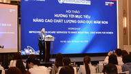 Giáo dục mầm non giữ vai trò nền tảng trong hệ thống giáo dục quốc dân