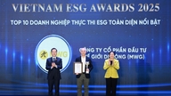 Untuk tahun kedua berturut-turut, MWG mendapat penghargaan sebagai salah satu dari 10 Perusahaan Unggulan yang Menerapkan ESG Komprehensif pada tahun 2025.