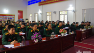 Sôi nổi hội thi cán bộ giảng dạy chính trị, báo cáo viên giỏi năm 2026 ở Trung đoàn 754