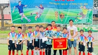 Et kendetegn for skolesport i Bac Kan-distriktet.