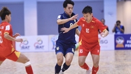 Vietnam Futsal vs. Australien (første halvleg) 1-0: Gia Hung åbner scoringen.