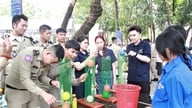 Laotiske og cambodjanske nytårstraditioner bringer studerende sammen.