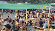 Songkranfestivalen korsar gränser och förbinder Thailand, Myanmar och Laos.