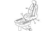 Aito Seres receives patent for under-seat toilet for electric vehicles.