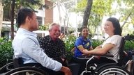 18 April, Hari Nasional Penyandang Disabilitas: Da Nang mendekatkan kebijakan dan hukum kepada penyandang disabilitas.