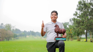 Den nationale golfmester i 2024, Nguyen Duc Son, vinder sin første professionelle titel.