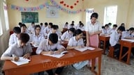 Hung Yen : Organisation flexible des séances de révision, préparation au premier examen d'entrée en 10e année après la fusion.