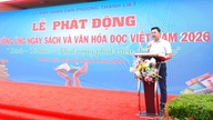 O bairro de Thanh Liet celebra com entusiasmo o Dia da Cultura do Livro e da Leitura do Vietnã de 2026.
