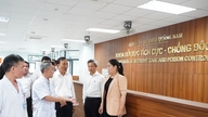 Det højteknologiske behandlingsområde på Quang Nam General Hospital skal hurtigst muligt idriftsættes.