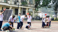 Bac Cuong Secondary and High Schools kultur- og sportsfestival var en levende begivenhed.