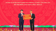 A Hoang Huy Group 1,5 milliárd vietnami dongot adományoz, hogy segítsen az embereknek a viharok és árvizek okozta károk elhárításában.
