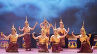 Khmer-folkets unikke Apsara-dansekunst.