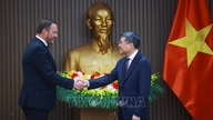 Premierul Le Minh Hung îl primește pe ministrul de Externe al Estoniei, Margus Tsahkna