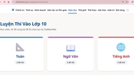 VietNamNet lancerer sin eksamensforberedelsessektion.