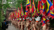 10 marca tłumy zgromadziły się w Świątyni Pamięci Króla Hung w Ho Chi Minh City.