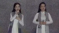 Med sætningen "når risen modnes, bøjer den ikke hovedet" optrådte Cam Ly og Hoa Minzy med nye tekster ved deres nationale koncert.