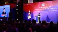 Tale af bestyrelsesformanden for THACO ved Vietnam-Korea Economic Forum.