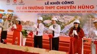 Ho Chi Minh City begynder opførelsen af ​​en specialiseret gymnasium på en ny grund.