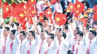 Vietnamin aseman, vahvuuden ja arvovallan suuri rakentaminen.