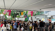 Turismen i Hongkong blomstrer under den internasjonale arbeiderdagen.