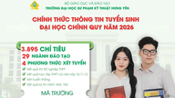 Hung Yen University of Technology and Education vil rekruttere 3.895 studerende til sine bacheloruddannelser i 2026.