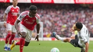 Arsenal-spillerrangeringer: Saka og Gyokeres får begge 9 poeng; Ben White skuffer.