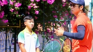 Le Phu Gia - bakat tenis muda yang berpotensi dari Bandar Raya Ho Chi Minh.