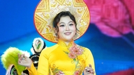 Silver Bell Award Winner of the Golden Bell Award for Cai Luong (traditional Vietnamese opera) - My Nhung competes in the 2026 Student Cai Luong Talent Competition.