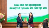Kementerian Luar Negeri sedang bekerjasama dengan Vinachem untuk mengembangkan pasaran antarabangsanya.