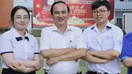 'Kvartetten' fra Nguyen Du High School opnåede en IELTS-score på 8,5 i første forsøg.