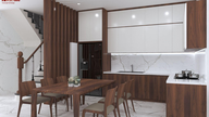 HomeMe Interior Design - Noline तकनीक और E1/E0 मानक सामग्रियों के साथ टिकाऊ स्थान बनाना।