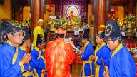 Thiên Hậu Holy Mother -festivaali Bà-temppelin historiallisella paikalla.