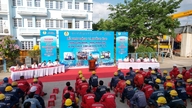 PTSC Quang Ngai implementerer aktivt aktiviteter som reaktion på Arbejdernes Måned og Arbejdsmiljømåneden i 2026.