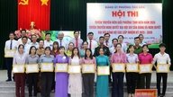 La concorrente Doan Thi Kieu ha vinto il primo premio al concorso per eccellenti propagandisti del distretto di Tinh Bien nel 2026.