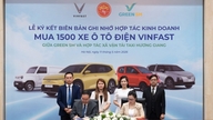 Huong Giang Taxi investiert in 1.500 VinFast-Elektrofahrzeuge, um seine gesamte Flotte in Bac Ninh zu elektrifizieren.
