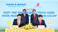 O Nam A Bank e a Saigon Co.op firmam uma parceria estratégica abrangente: Desenvolvimento de um ecossistema "Finanças - Consumo - Comércio - Serviços - Logística".