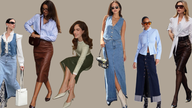 Transformă-ți look-ul în patru stiluri diferite cu o singură fustă creion.