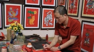"Sắc Họa Kim Hoàng" bidrager til at udbrede værdien af ​​vietnamesiske folkemalerier.