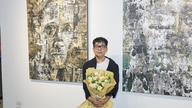 Den thailandske kunstner Vichit Nongnual tilbragte to uger med at male passioneret portrætter af Bui Xuan Phai.