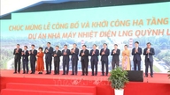 Începe construcția infrastructurii tehnice pentru proiectul centralei termice LNG Quynh Lap.