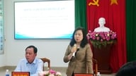Minister van Volksgezondheid Dao Hong Lan werkt samen met de gezondheidssector in de provincie Dong Nai.