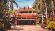 Visiting the Ho Chi Minh Memorial Temple in Long Duc