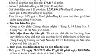 Auktion af aktier ejet af Vietnam Railways Corporation i Saigon Railway Printing Joint Stock Company.