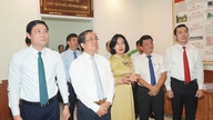 Tay Ninhs industri- og handelsministerium indvier Ho Chi Minh-kulturrummet.
