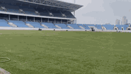 General Nguyen Tan Cuong beordrede en grundig gennemgang af hele My Dinh Sports Complex.