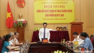 Ninh Binh: Mengumumkan dan menganugerahkan pensijilan produk OCOP 5 bintang peringkat kebangsaan.
